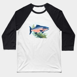 Pacific Northwest Salmon Baseball T-Shirt